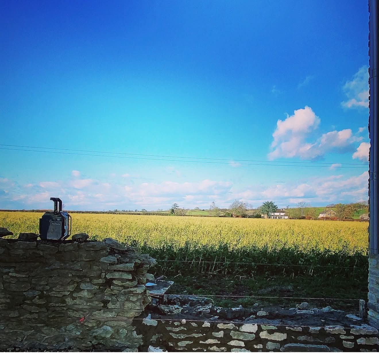 Rural boundary wall project