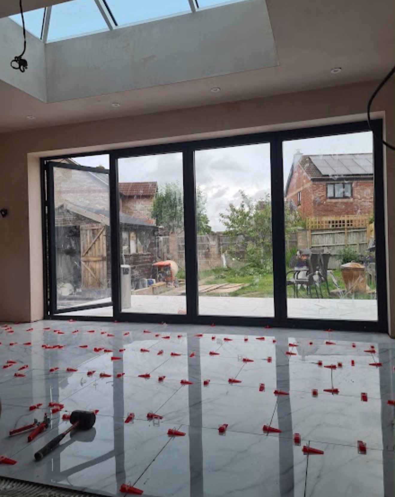 Brick extension built by Wiltshire Brickwork